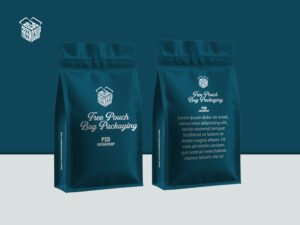 Pouch Bag Packaging Mockup