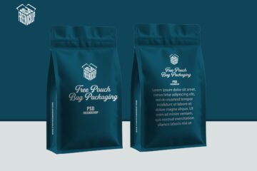 Pouch Bag Packaging Mockup