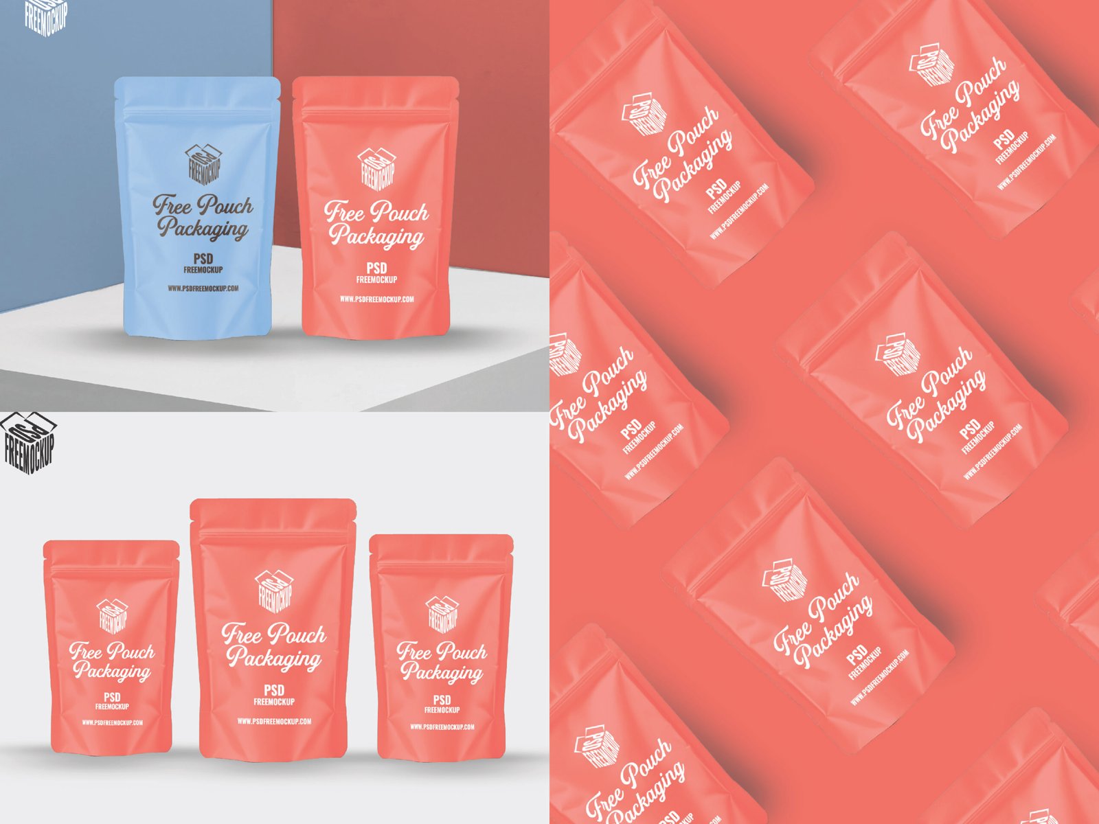 Pouch Packaging Mockup