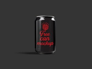 Free Can Mockups