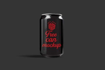 Free Can Mockups