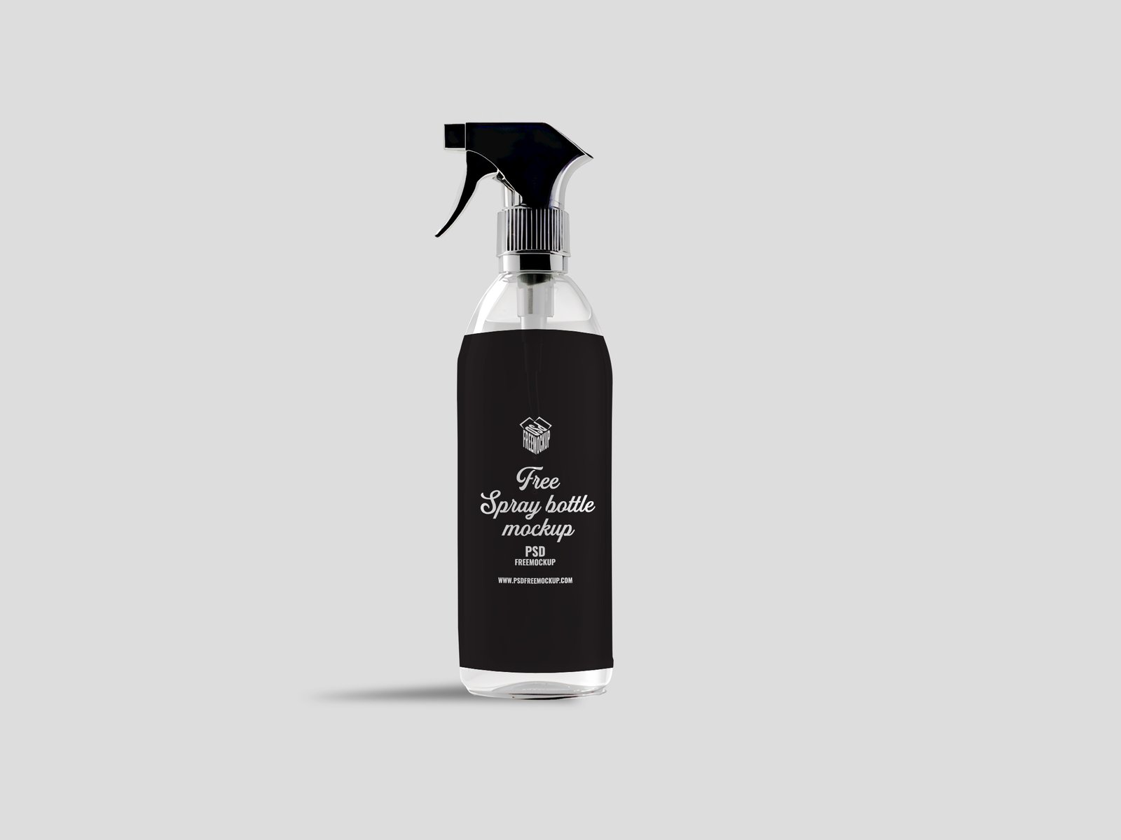 Spray Bottle Mockup