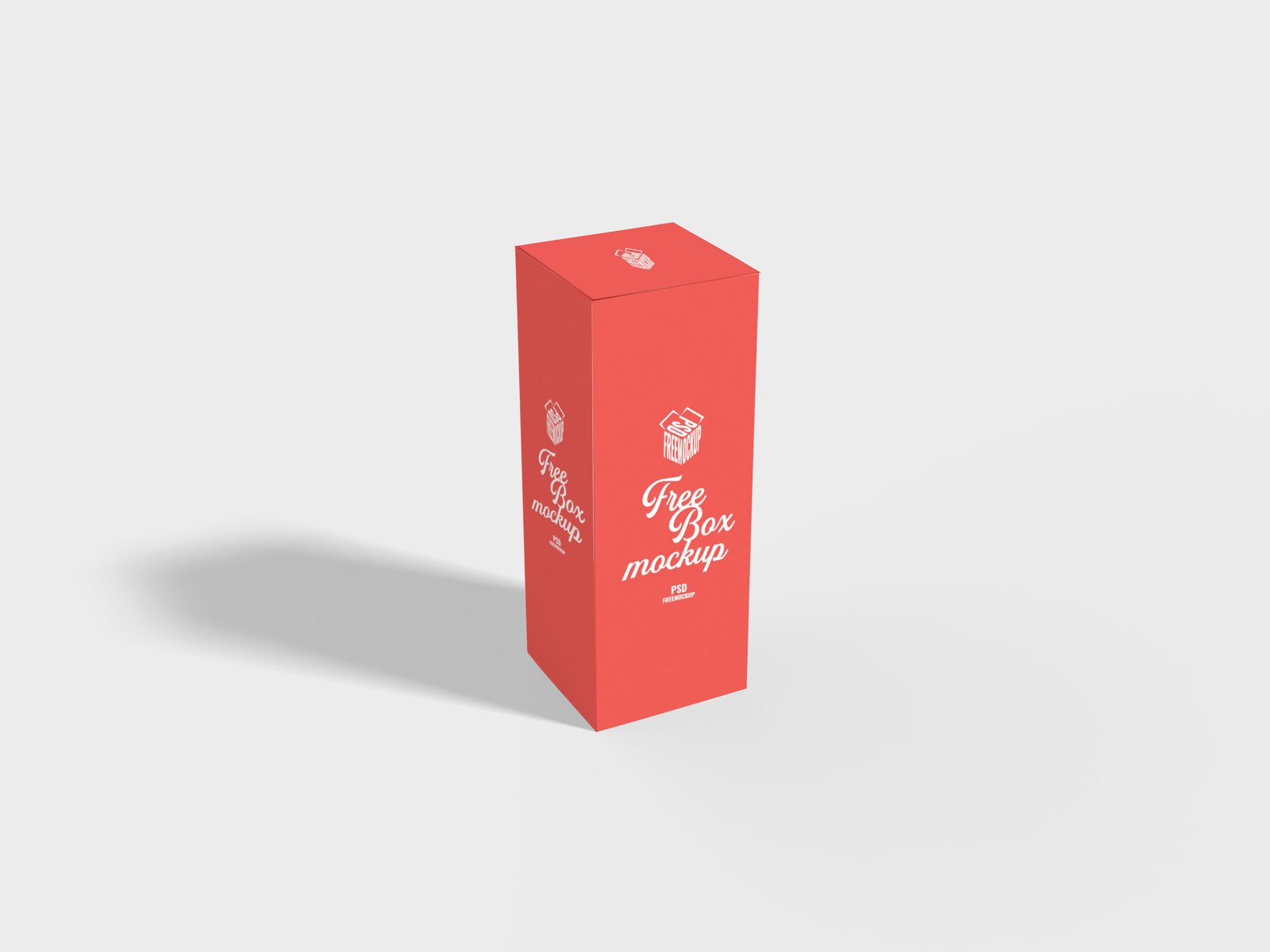 Thin Box Mockup Psd