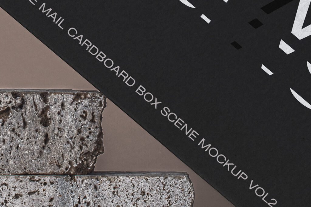 Cardboard Box Mockup