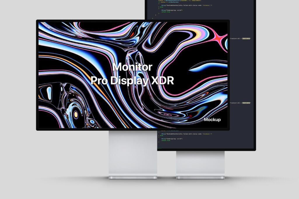 Monitor Display Mockup