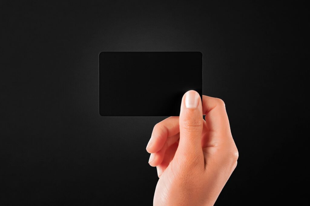 credit card design template