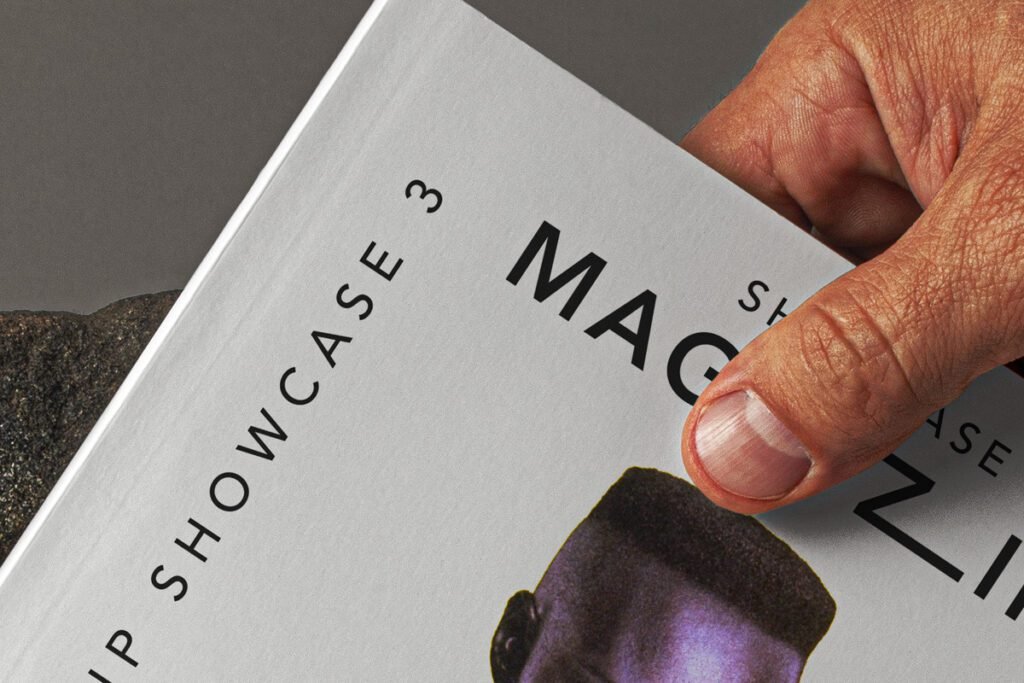 magazine cover mockup