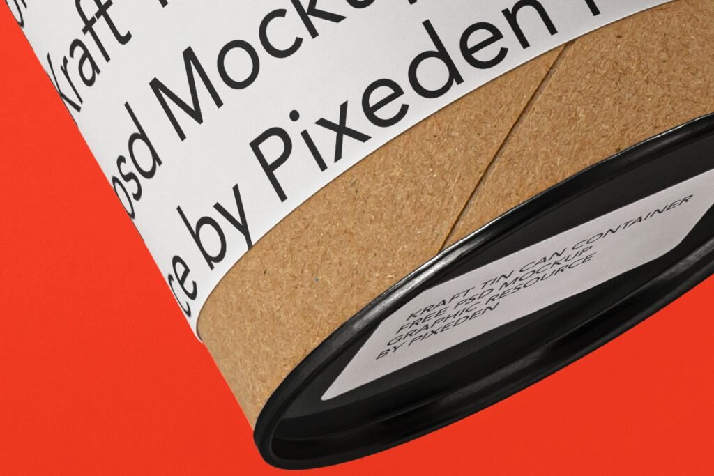psd tin container