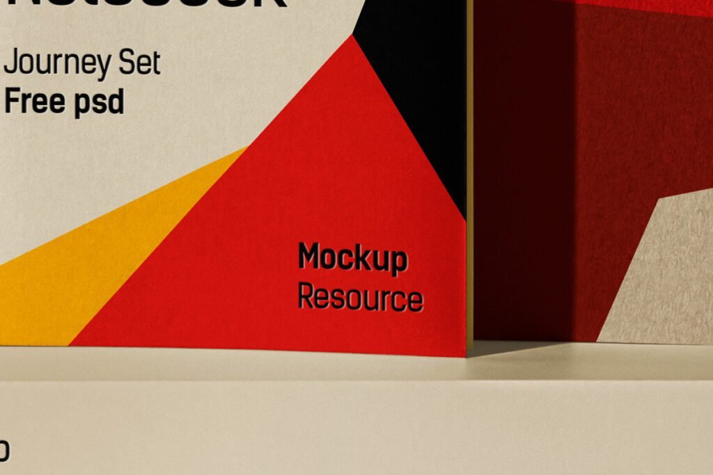spiral notebook mockup