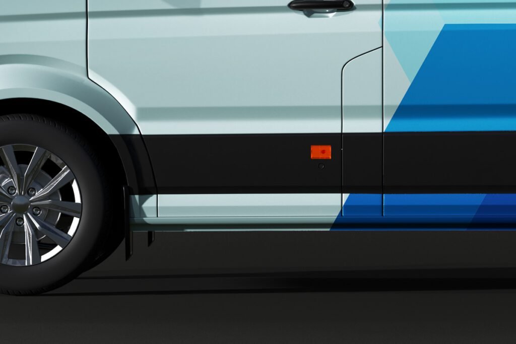 vehicle wrap mockup