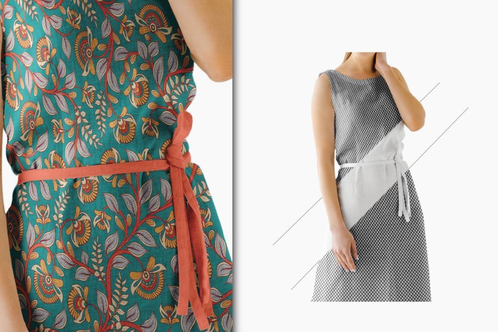 Women Dress Mockup Dual Design