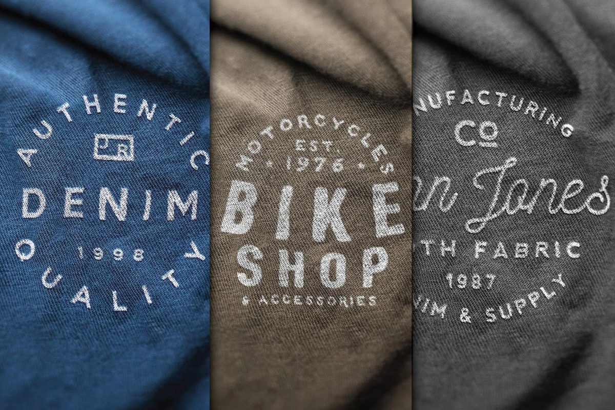 Fabric Logo Mockup